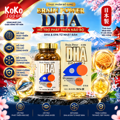 Viên bổ sung DHA cao cấp Brain Power 330 viên Nhật Bản