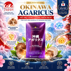Viên Thể Nấm Agaricus 300 Viên hàng chính hãng