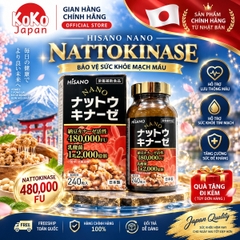Viên uống NANO NATTOKINASE HISANO 480.000FU 240 viên