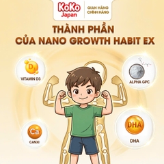 NANO GROWTH HABIT EX 120 viên