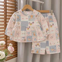 bé gái - babydoll tay dài lớn