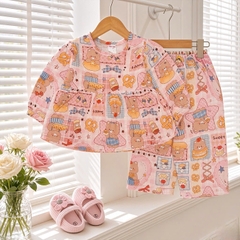 bé gái - babydoll tay dài nhỏ