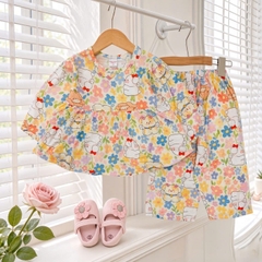 bé gái - babydoll tay dài nhỏ