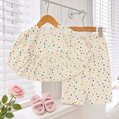 bé gái - babydoll tay dài nhỏ