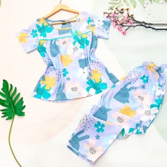 NL tay ngắn quần 9 tấc