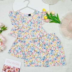 NL cánh tiên quần đùi bèo ngực