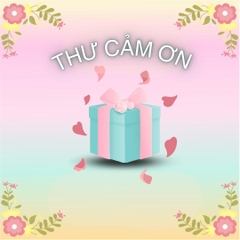 THƯ CẢM ƠN KÈM ĐƠN HÀNG - TOLE XINH