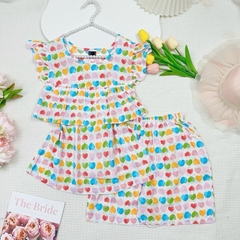 NL cánh tiên quần đùi bèo ngực
