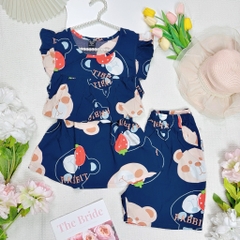 NL cánh tiên quần đùi bèo ngực