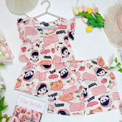 NL cánh tiên quần đùi bèo ngực