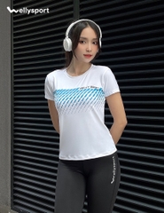 Áo Thun Thể Thao Nữ In Họa tiết, Welly Sport , Mã ANHT002