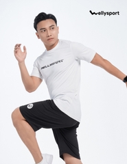Quần Short Thể Thao Nam Welly Sport - Màu Đen Black, Mã QDN02