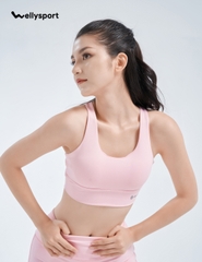 Bộ Đồ Tập Yoga, Gym Nữ 4 dây - Màu Hồng Peony, Mã 4DHNM