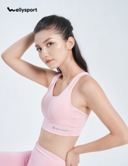 Bộ Đồ Tập Yoga, Gym Nữ 4 dây - Màu Hồng Peony, Mã 4DHNM