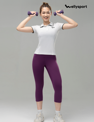 Áo Polo Nữ - Màu Trắng White, Mã PLN01