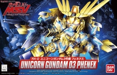 Mô hình SDBB 394 Unicorn Gundam 03 Phenex - Chính hãng Bandai Nhật Bản