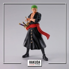 Mô hình S.H.Figuarts 1/12 SHF One Piece Zoro (Onigashima Ver.) - Chính hãng Bandai Nhật Bản