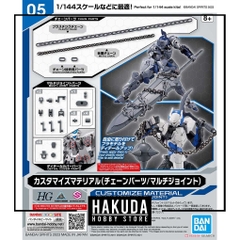 Mô hình phụ kiện 30MM 05 Customize Material (Chain Parts/Multi-Joint) - Chính hãng Bandai Nhật Bản