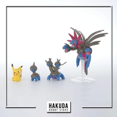 Mô hình Pokemon Plamo Collection 22 Hydreigon Evolution Set (Select Series) - Chính hãng Bandai Nhật Bản