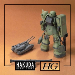 Mô hình HGUC 1/144 HG Zaku Ground Attack Set - Chính hãng Bandai Nhật Bản