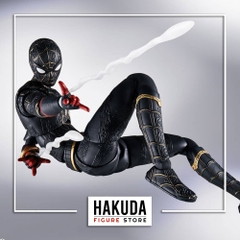 Mô hình S.H.Figuarts 1/12 SHF Spider Man Black & Gold Suit (No Way Home) - Chính hãng Bandai Nhật Bản