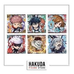 Bánh Xốp Gacha Thẻ Bài Jujutsu Kaisen Deformed Seal Wafer Vol 3 - Chính hãng Bandai Nhật Bản