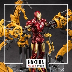 Mô hình ZDToys 1/10 Iron Man Mark IV + Suit Up Gantry - Chính hãng ZDToys