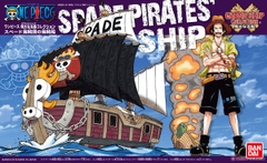 Mô hình tàu One Piece (15cm) - Spade Pirates Ship (Portgas D. Ace) - Mô hình chính hãng Bandai Nhật Bản