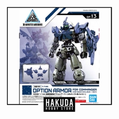 Mô hình phụ kiện 30MM OP13 Option Armor For Commander (Portanova Exclusive/Navy) - Chính hãng Bandai Nhật Bản