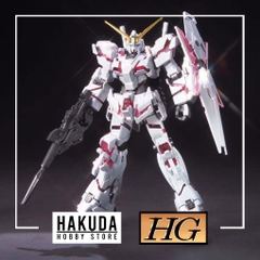 Mô hình HGUC 1/144 HG Unicorn Gundam Destroy Mode Titanium Finish Ver - Chính hãng Bandai Nhật Bản
