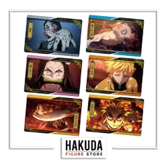 Bánh Xốp Gacha Thẻ Bài Kimetsu no Yaiba Wafer 4 - Chính hãng Bandai Nhật Bản