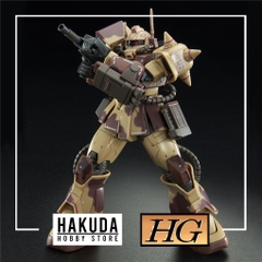 Mô hình P-Bandai HG GTO 1/144 Zaku Desert Type (Double Antenna Type) - Chính hãng Bandai Nhật Bản