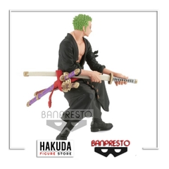 Mô hình One Piece The Roronoa Zoro (King of Artist - Wanokuni 2) - Chính hãng Banpresto Nhật Bản