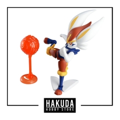 Mô hình Pokemon Plamo Collection 50 Cinderace (Select Series) - Mô hình chính hãng Bandai Nhật Bản