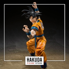 Mô hình S.H.Figuarts 1/12 SHF Son Goku Super Hero - Chính hãng Bandai Nhật Bản