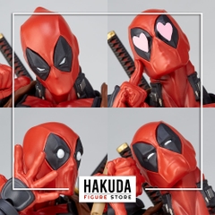 Mô hình Amazing Yamaguchi No.025 Deadpool (Ver 2.0) - Chính hãng Revoltech Nhật Bản