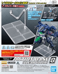 Phụ Kiện Action Base 8 Clear Color - Giá trưng bày mô hình HG/RG/MG - Chính hãng Bandai Nhật Bản