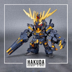 Mô hình SDCS 19 SD Gundam Unicorn Gundam 02 Banshee (Destroy Mode & Parts Set) - Chính hãng Bandai Nhật Bản