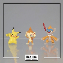Mô hình Pokemon Plamo Collection 07 Infernape Evolution Set (Select Series) - Mô hình chính hãng Bandai Nhật Bản