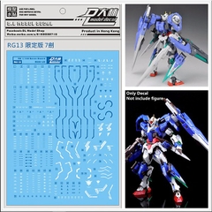 Decal nước cho mô hình - RG 1/144 Seven Sword