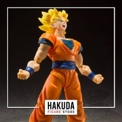 Mô hình S.H.Figuarts 1/12 SHF Super Saiyan Full Power Son Goku - Chính hãng Bandai Nhật Bản
