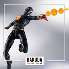 Mô hình S.H.Figuarts 1/12 SHF Spider Man Black & Gold Suit (No Way Home) - Chính hãng Bandai Nhật Bản