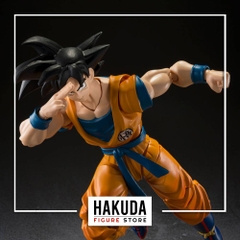 Mô hình S.H.Figuarts 1/12 SHF Son Goku Super Hero - Chính hãng Bandai Nhật Bản