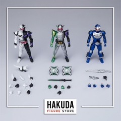 Mô hình P-Bandai Shodo-XX Kamen Rider W EX - Chính hãng Bandai Nhật Bản