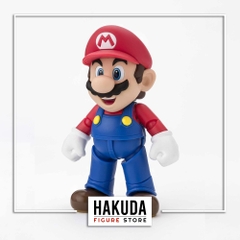 Mô hình S.H.Figuarts 1/12 SHF Mario (New Package Ver.) - Chính hãng Bandai Nhật Bản
