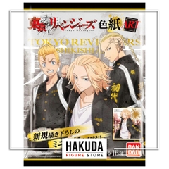 Thẻ Gacha Ngẫu Nhiên Tokyo Revengers Shikishi Art - Chính hãng Bandai Nhật Bản