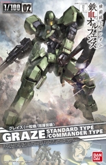 Mô hình FM 1/100 Graze Commander - Chính hãng Bandai Nhật Bản
