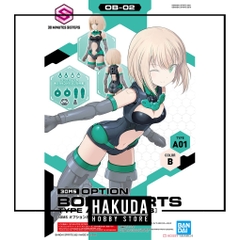 Mô hình phụ kiện 30MS OB02 Option Body Parts Type A01 (Color B) - Chính hãng Bandai Nhật Bản