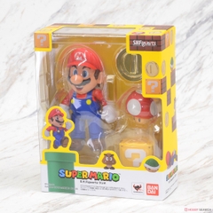 Mô hình S.H.Figuarts 1/12 SHF Mario (New Package Ver.) - Chính hãng Bandai Nhật Bản