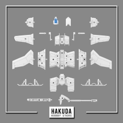 Mô hình 30MM 1/144 Extended Armament Vehicle (Wing Mobile Ver.) - Chính hãng Bandai Nhật bản
